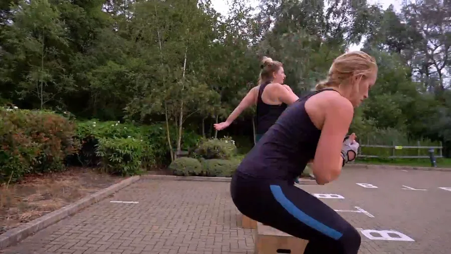 Outdoor circuits at The Good Gym MK